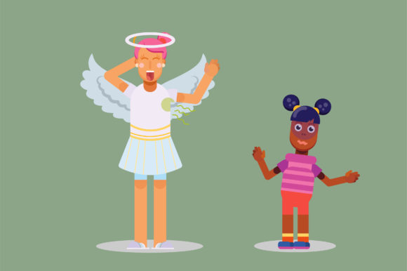 Characters of Disgusting Angels: A Real-World Embroidery Review