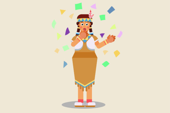 Characters of Surprised Native Girl: A Designer's Review