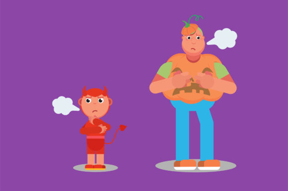 Characters Wearing Halloween Costumes: A Designer's Reality Check
