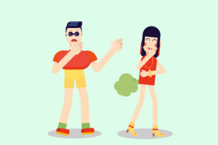 Disgusting Character Vector Illustration Review
