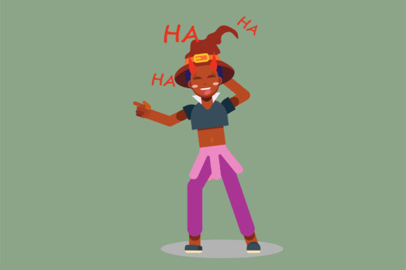 Halloween Character - a Witch Evil Laugh Review