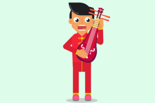 Musicians Character Vector Illustration Review