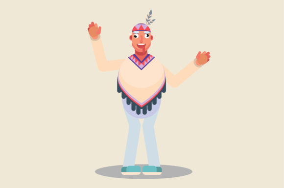 Reviewing Characters of a Funny Tribal Chief
