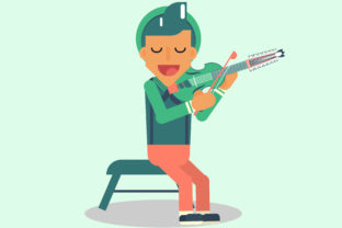 Talented Boy Vector Illustration: Real Embroidery Review