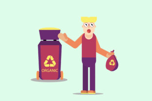 Throw Garbage in Its Place Vector Review