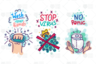Virus Lettering Stickers Set Review for Real Embroidery